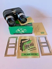 VINTAGE RADEX BINOCULAR-SCOPE w/ ACCESSORIES (NO SLIDES) IN ORIGINAL BOX