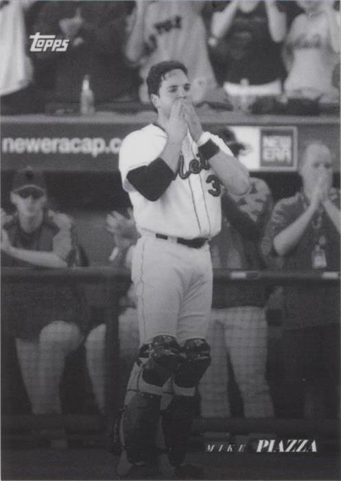 2022 Topps Black & White - Mike Piazza #20 - 1 of 1