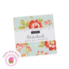 Moda STITCHED Fig Tree Quilting CHARM PACK 42- 5" squares
