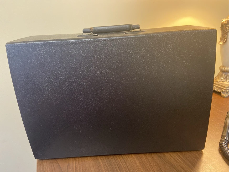 Vintage Portable Expanding File Box WILSON JONES Paper File Accordion 23576 - Image 3 of 4