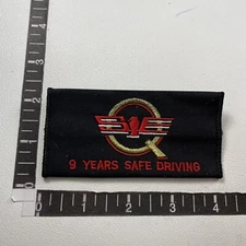 9 Years SOUTHEASTERN FREIGHT LINES Trucking Shoulder Board Style Ad Patch 90N5