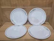 4 Corelle Rosemarie 10-1/4" Dinner Plates.   No Chips, Cracks Or Scratches