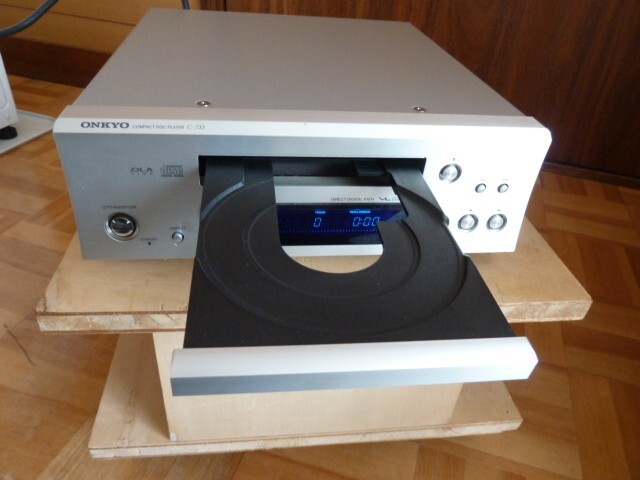 ONKYO C-733 コンパクトディスクプレーヤー ONKYO C-733 CD CD-R player Audio Silver Good GP | eBay