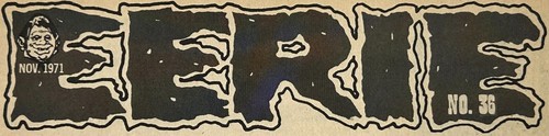 Nov 1971 EERIE Bad Moon Coming... No. 36 Comic warren magazine - Picture 3 of 4