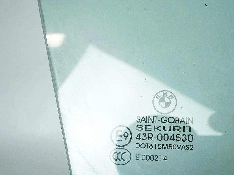 2000 - 2006 Bmw X5 E53 Glass Window Door Front Right Rh Passenger Side Oem Foto 2 de 4