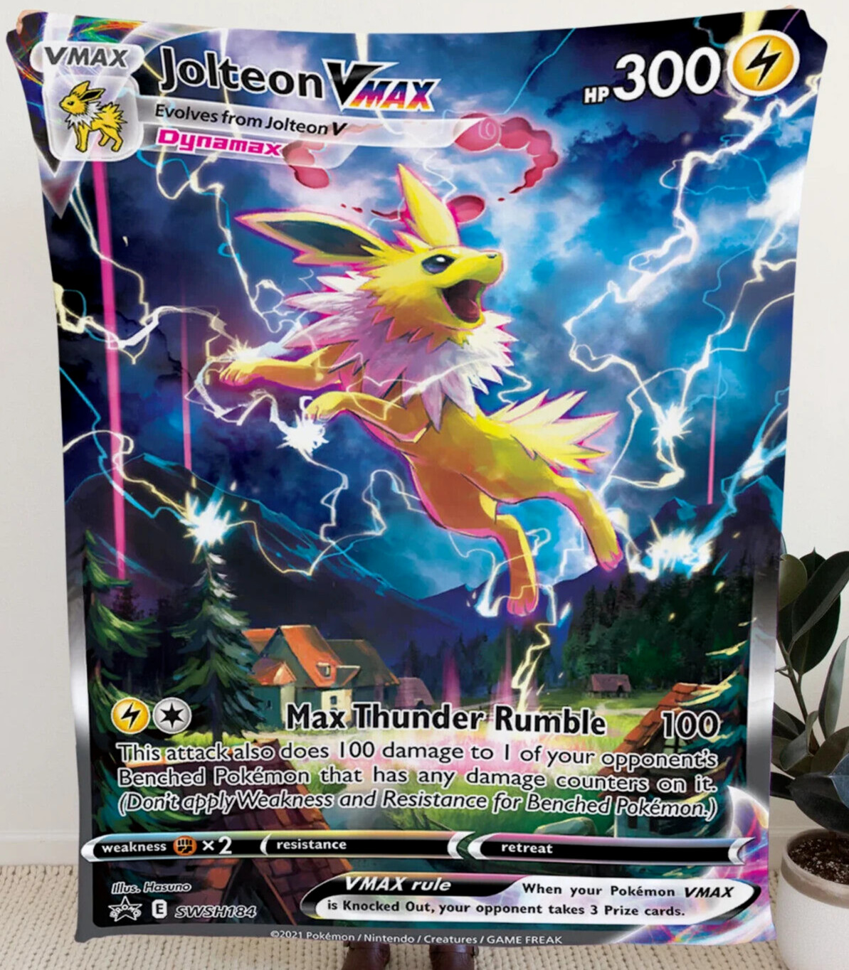 Pokemon Card Japanese Jolteon CHR 193/184 Holo Japanese Pokemon