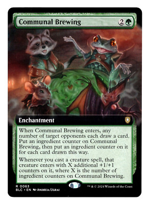 MTG | Communal Brewing | Commander: Bloomburrow | NM | EN