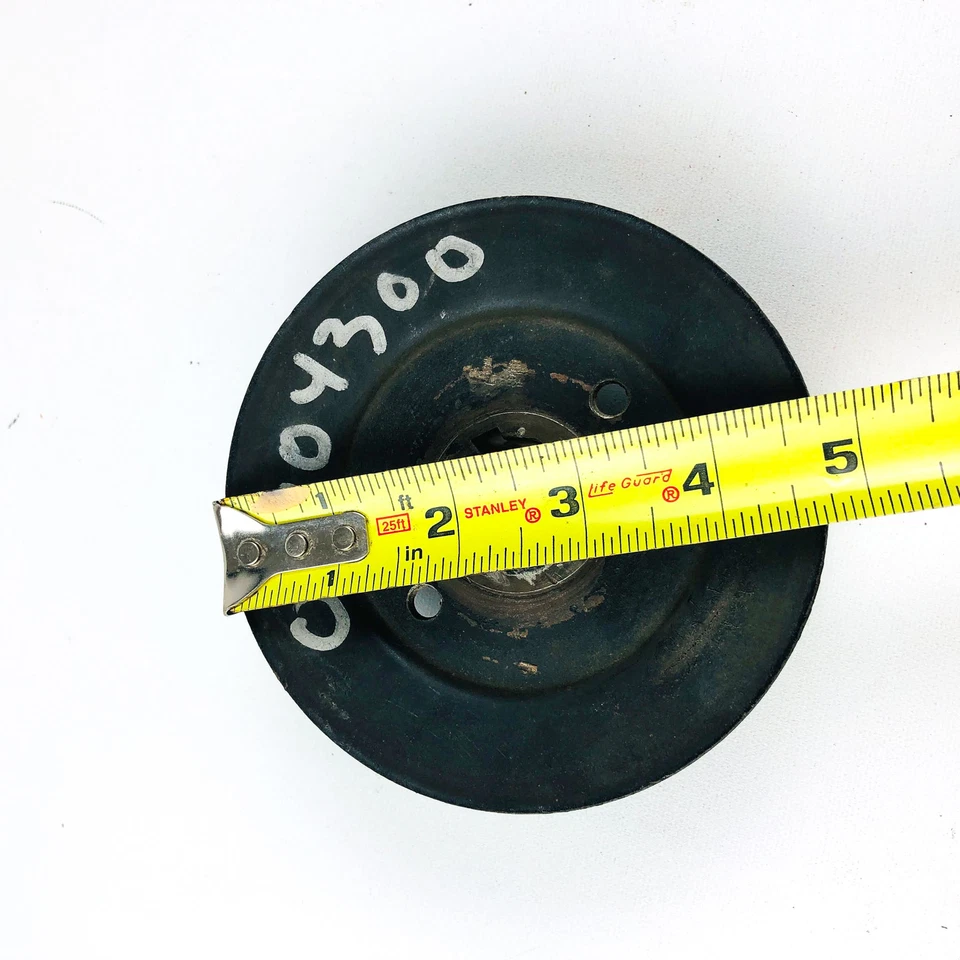 Ariens Gravely 04904300 Polea Weldmont Fabricante de Equipo Original Nuevo Antiguo Stock Nuevo de Lote Antiguo Desgaste Foto 3 de 4