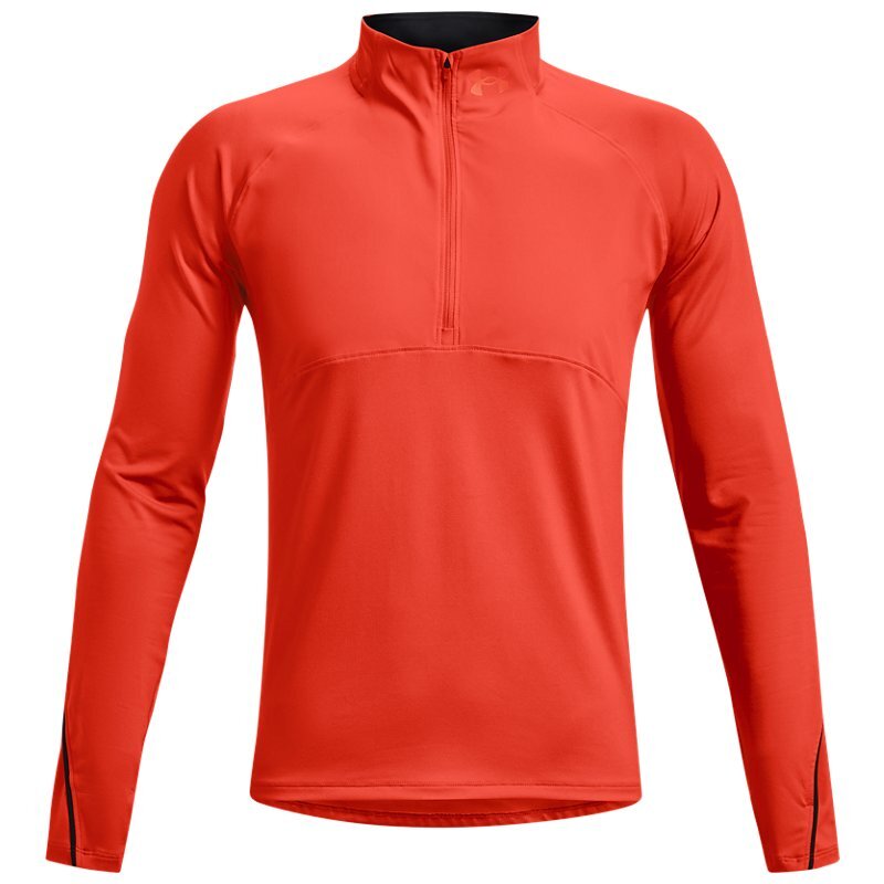 UNDER ARMOUR Qualifier Run 2.0 Fitted 1/2 Zip SHIRT w/ Thumbholes