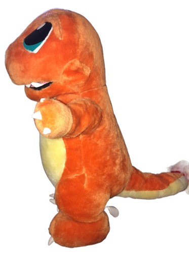 Vintage Pokemon Charmander Plush 16" Nintendo Play By Play 1999 RARE - Picture 2 of 12