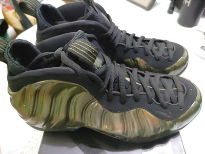 nike foamposite legion green