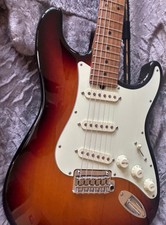 Suhr Classic S Flame Roasted Maple Neck 3-tone Burst Electric Guitar With V60lps