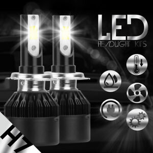 CREE H7 LED Headlight Light Lamp Bulbs Kit 388W 38800LM High Beam 6000K White