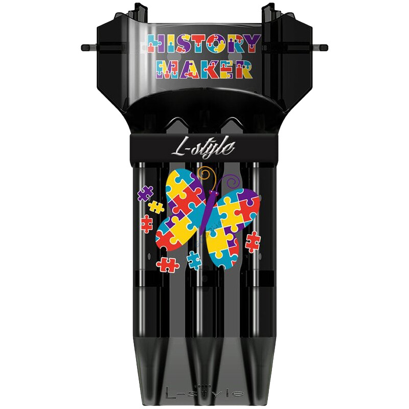 L-Образный футляр для дротиков Krystal One Fallon Sherrock V2 Darttasche Wallet Dart Box Neu 6090₽