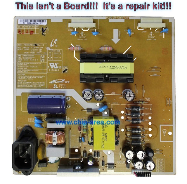 Repair Kit Capacitors for LCD Samsung SyncMaster 172t Power Supply  Pwi2304pc a for sale online | eBay