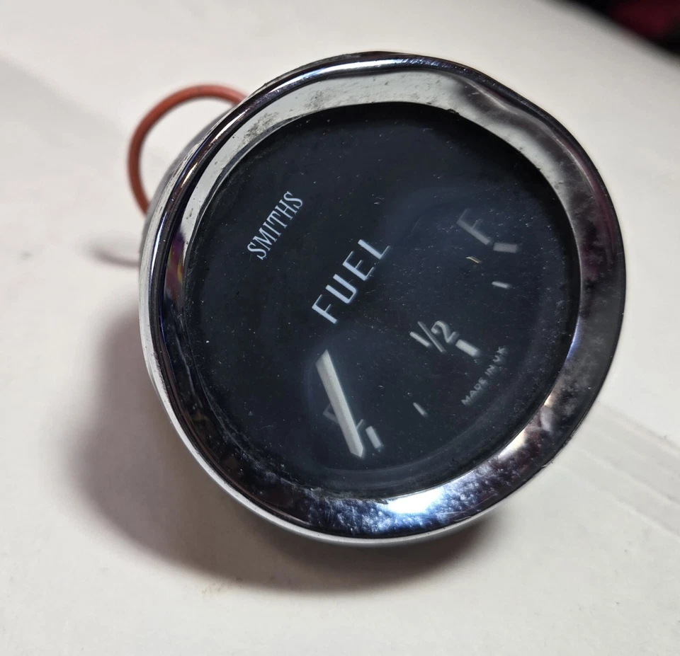 Medidor de combustible Austin Healey Sprite Mk3 4 MG Midget Mk3 Smiths BF2223/00-Box4 #18 Foto 3 de 4