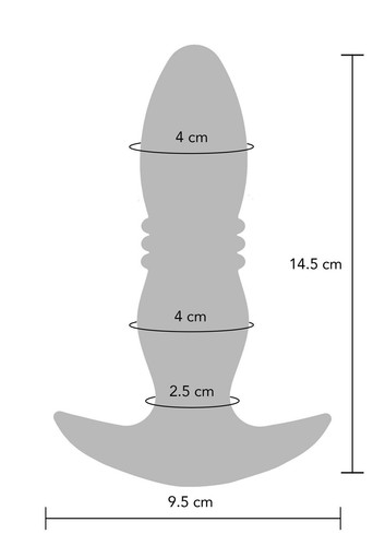 Vibrador anal de silicona dilatador portátil consolador fallo pero enchufe... - Imagen 6 de 9