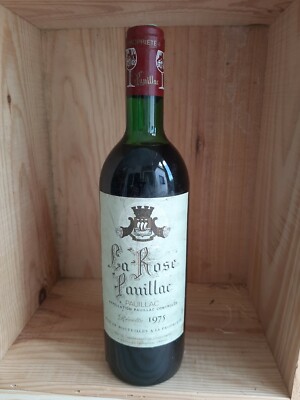 1975 Chateau la Rose Pauillac 🍷 Antikwein - Buy vintage wine rarities online