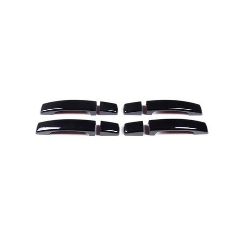 Cubierta decorativa ABS piano negro mango exterior negro para Land Rover Discovery 4 2010-16 - Imagen 8 de 9