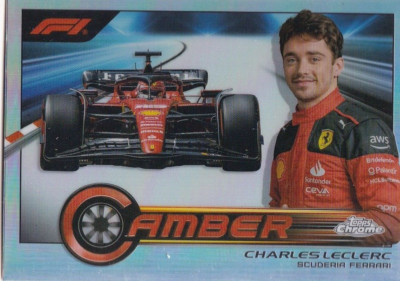 Topps 2023 Chrome Formula 1 Nr. CAM-CL Charles Leclerc Camber Legend