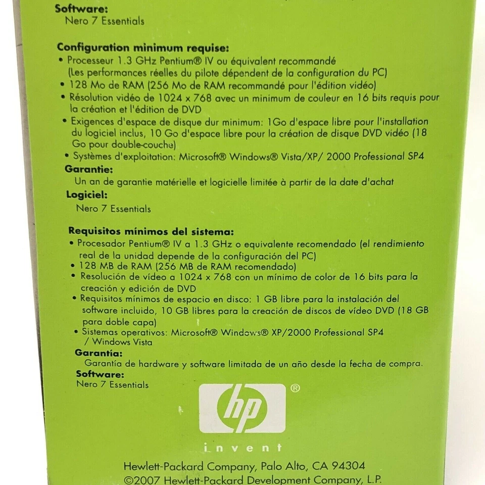 HP DVD1070i 20X SATA Multiformat DVD Writer New Hewlett Packard DVD-R DVDRW CDR - Image 4 of 4