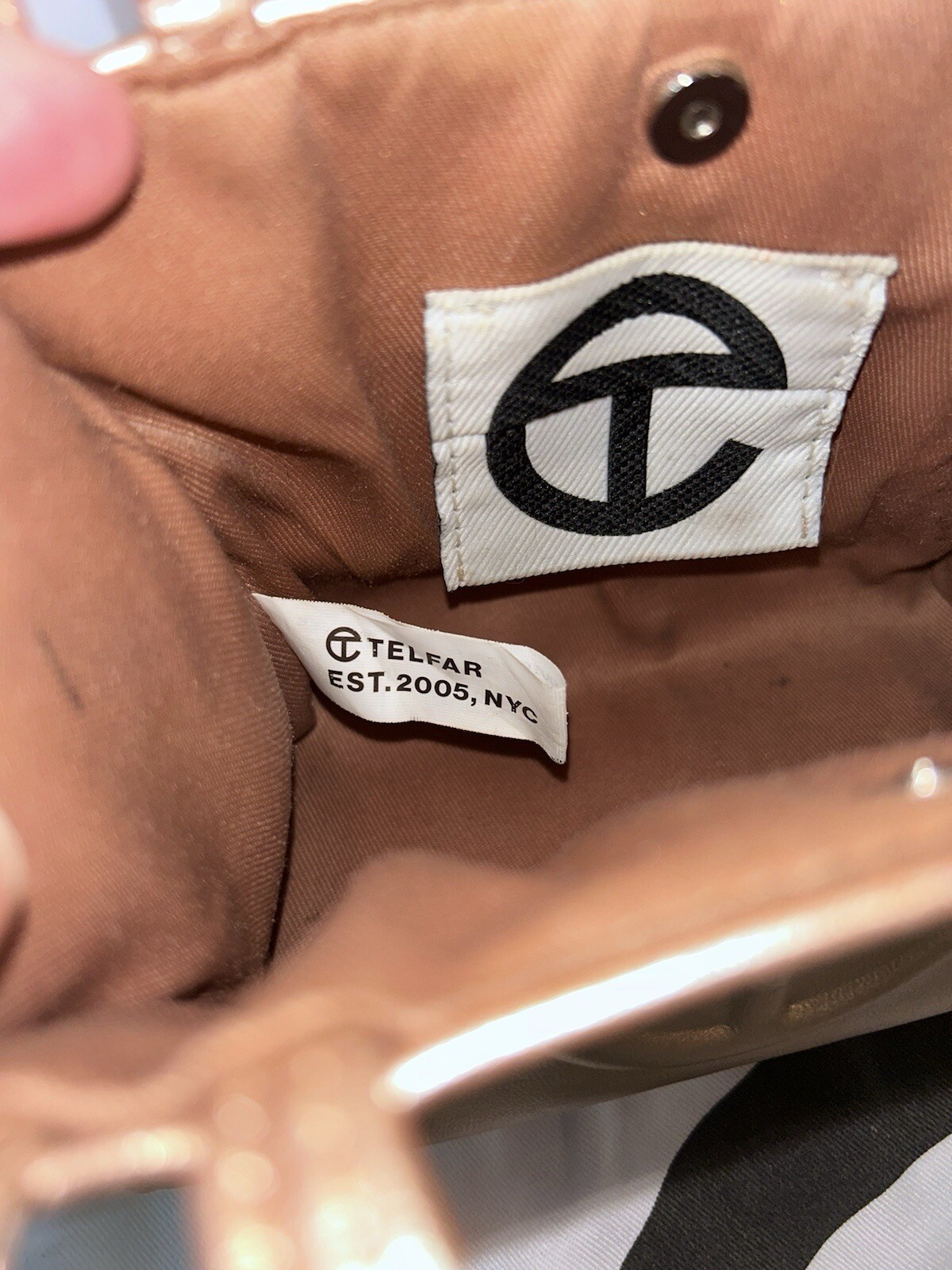 Telfar Small Shopping Bag - Copper  EUC — image 23
