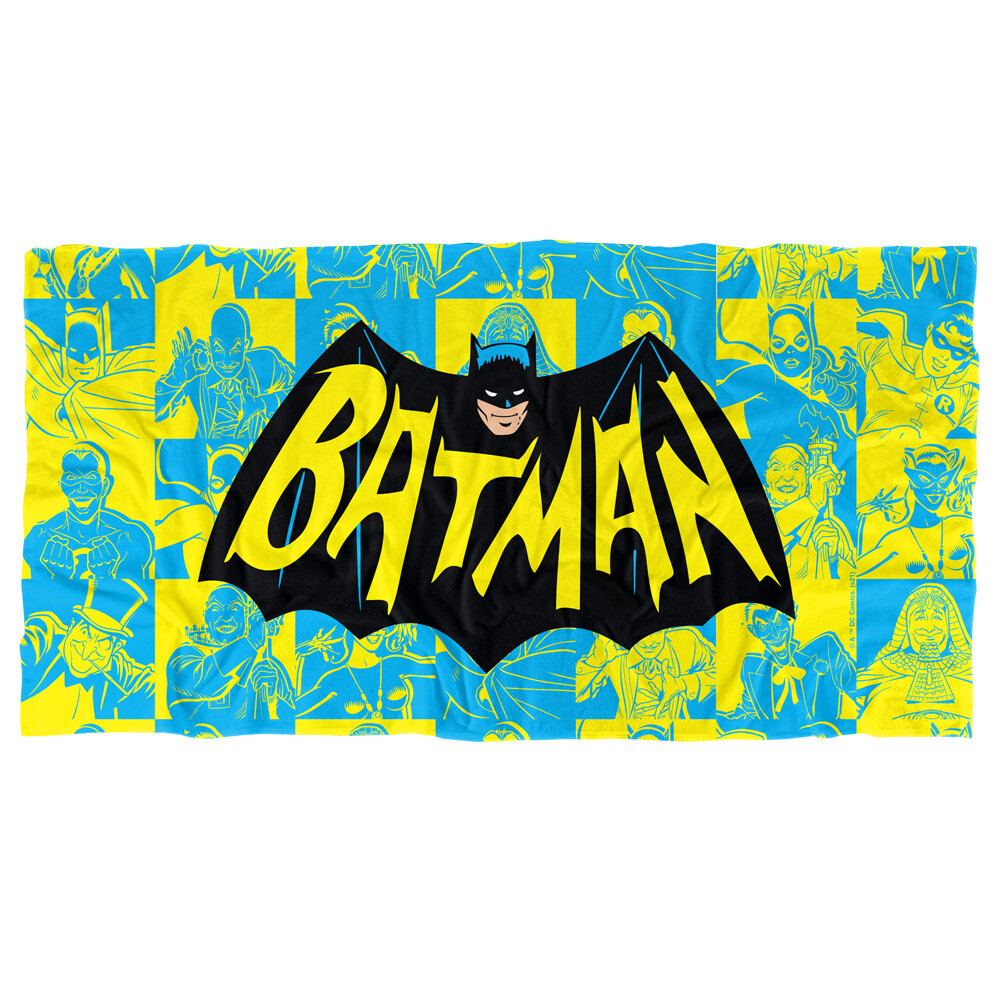 Batman Classic Tv Logo Officially Licensed Beach Towel 30