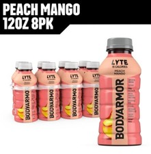 BODYARMOR LYTE Sports Drink Low-Calorie Sports Beverage, Peach Mango, 12 fl oz