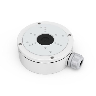 HIK Vision Junction Box Mount Bracket (DS-1280ZJ-PT6) For ColorVu Turret & Dome IP Cameras – White