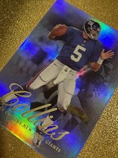 2000 FLEER SHOWCASE KERRY COLLINS NEW YORK GIANTS #71 HOLO BASE CSTR MORE RARE