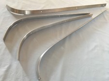 1965 1966 Mustang Fastback Rear Interior Quarter Panel Trap Door Trim Moldings 1965 1966 Mustang Fastback Rear Interior Quarter Panel Trap Door Trim Moldings