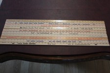 10 Yardstick Wood Wooden Ruler Lot Advertising Sign Color Art Craft Hobby