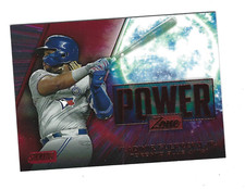 VLADIMIR GUERRERO JR 2020 TOPPS STADIUM CLUB POWER ZONE RED FOIL - CASE HIT SP!