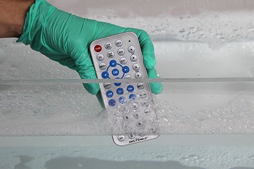 Slim Seal Waterproof 5-in-1 Universal Remote Control - Dishwasher Safe & Antimic