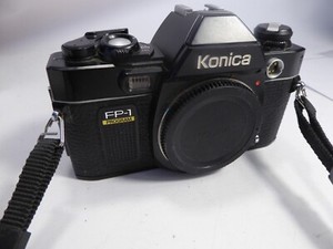 Konica FP-1  program 35mm SLR Camera fully tested 100% working well