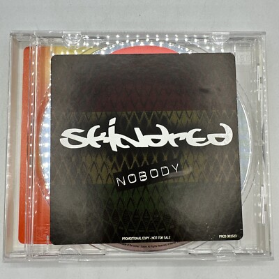 Skindred Nobody Promo CD Single 2004 Rare Hype Sticker