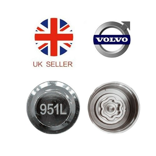Volvo Locking Wheel Nut Key Code 951L eBay