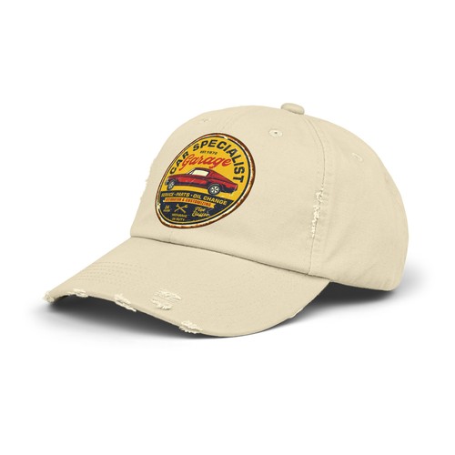 Gas Station Distressed Cap Hat Vintage Classic Car Pin Up 100% Cotton - Picture 20 of 48