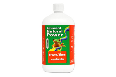 1 Liter Advanced Hydroponics Growth/Bloom Excellerator Natural Power 100% Bio