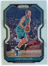 Cody Zeller 2020-21 Panini Prizm Silver Holo #68 Charloette Hornets