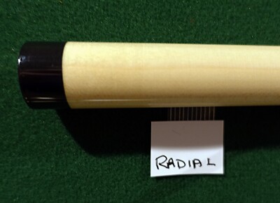 New Adam Japan Radial 13 mm Pool Cue shaft Billiards Black Ring