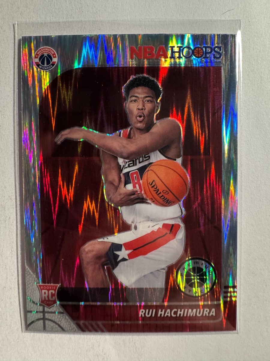 その他 Rui Hachimura Hoops Prizm Premium Stock K267,321 - 2019-20 Hoops Premium Stock Prizms Flash #206 Rui