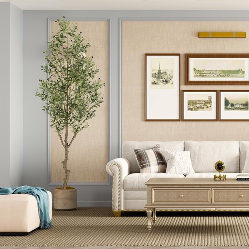 Premium Quality Potted 8ft Olive Tree with Bendable Branches - No Maintenance - Picture 11 of 11
