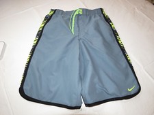 Men's swim trunks board shorts Nike NESS7438DS Graphite S Sheds Water NWT