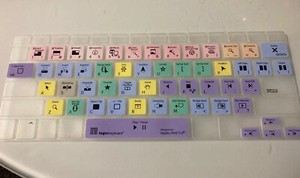 LogicKeyboard Transparent Apple Final Cut Shortcuts Keyboard Skin