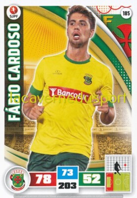 185 FABIO CARDOSO PACOS DE FERREIRA CARD PANINI LIGA NOS 2015 2016 ADRENALYN XL