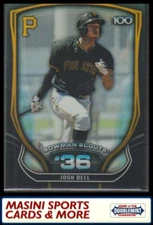 2015 Bowman #BTP-36 Josh Bell Bowman Scouts' Top 100