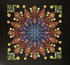 Hand Painted Mandala