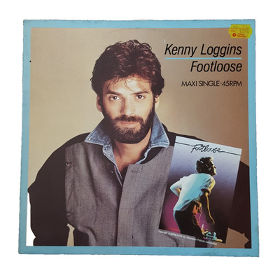 Kenny Loggins Footloose Maxi Single  12'' Vinyl Schallplatte LP