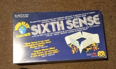 Sixth Sense Mind Flex Spiele 1978 Puzzle Brettspiel komplett sehr guter Zustand